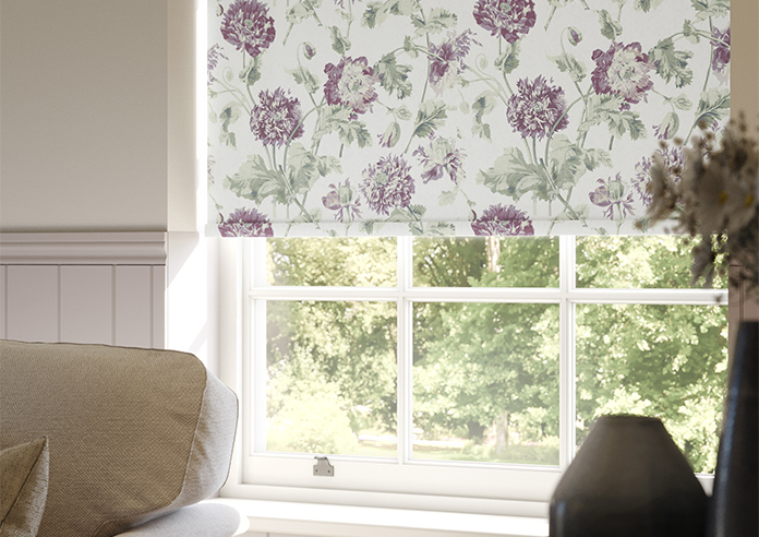 Laura Ashley Hepworth, Grape - Roller Blind - Image 5